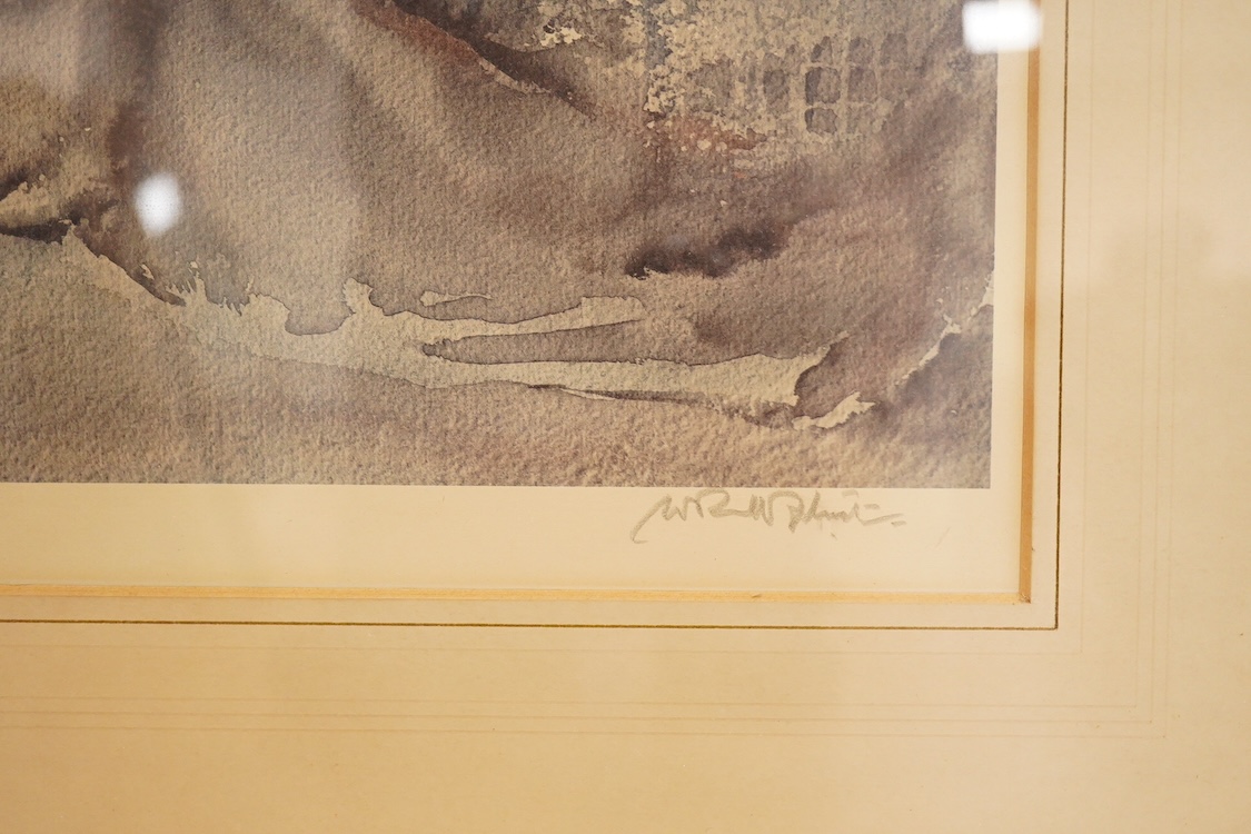 William Russell Flint (1880-1969), ‘The Bathers Arcade’, signed in pencil to the margin, blind stamped, 51 x 68cm